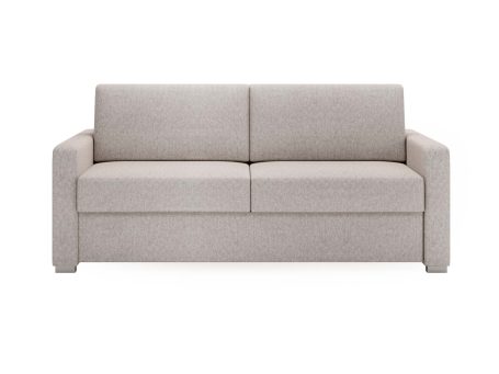 Beżowa Sofa Przestronna z Funkcją Spania BOSTIN III