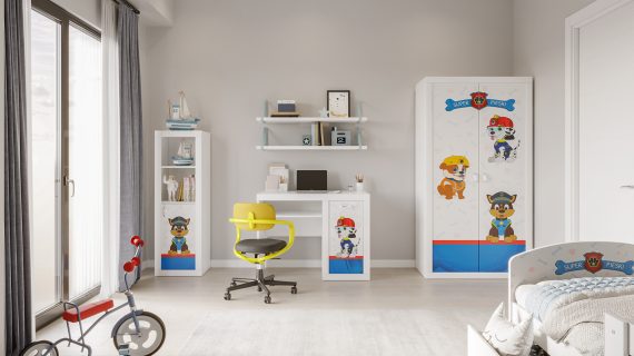 Miniaturka 13 - Regał Leo grafika dziecięcy z nadrukiem bajkowym