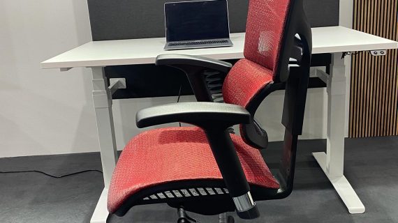 Miniaturka 6 - Ergonomiczny Fotel ERGOFLY SAIL T-02 Red