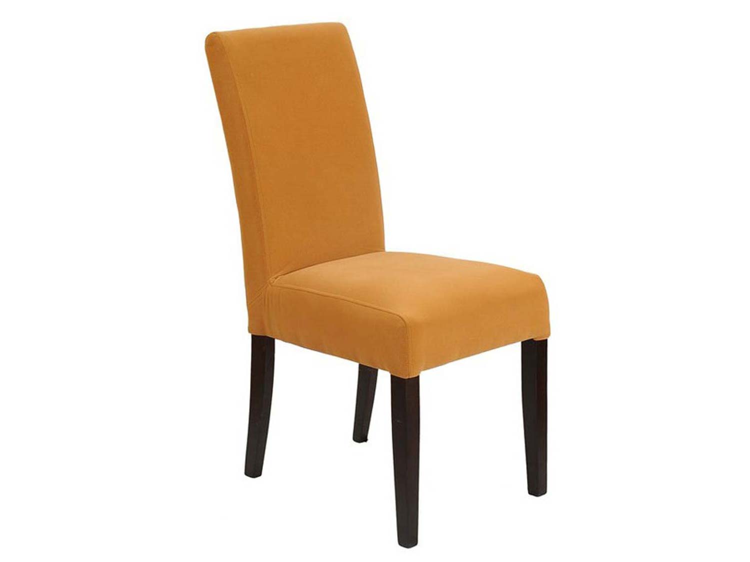 Miękkie wygodne krzesło pomarańczowe