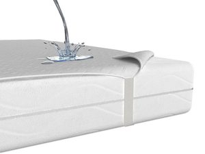 Miniaturka 1 - Ochraniacz wodoodporny szary na materac z gumką