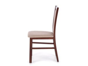 Miniaturka 3 - Klasyczne drewniane krzesło w kolorze orzecha