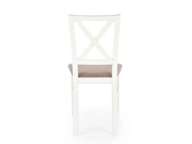Białe krzesło do salonu