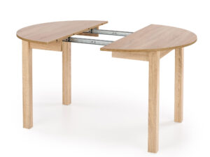 Miniaturka 15 - Stół rozkładany okrągły dąb sonoma z metalowym mechanizmem