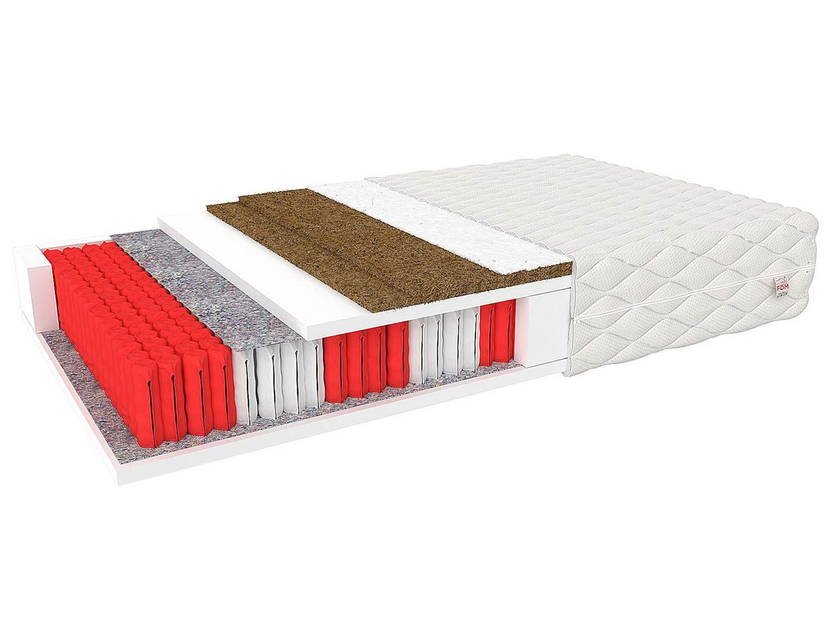 Materac z wkładką kokosową BALI