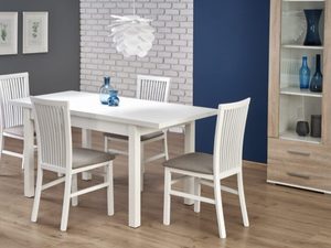 Miniaturka 2 - Komplet stół krzesła białe aranżacja