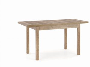 Stół drewniany rozkładany do kuchni białe tło Stół drewniany rozkładany do kuchni białe tło