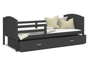 Miniaturka 11 - Łóżko dla dziecka szare CAROL P