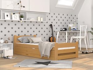 Miniaturka 4 - Olcha łóżko 90x200 podnoszony stelaż z materacem inspiracja CORTEZ