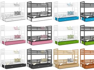 Miniaturka 19 - Aranżacje kolorystyczne łóżek piętrowych