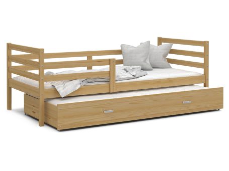 Drewniane łóżko dziecięce sosnowe ikonka DAVIS P2