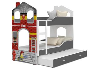 Miniaturka 5 - Piętrowe łóżko domek piernik ikonka FIROME