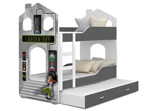 Miniaturka 1 - Piętrowe łóżko domek laboratorium ikonka FIROME