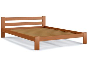 Miniaturka 11 - Łóżko drewniane ze stelażem olcha 140x200 RELAX