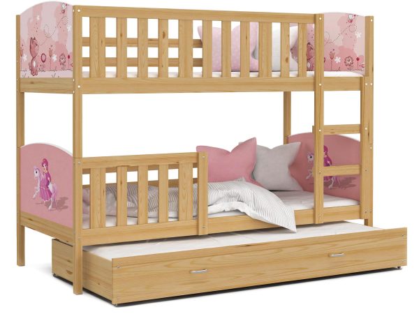 Łóżko dziecięce z szufladą SONIO 3