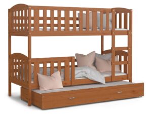 Miniaturka 5 - Piętrowe łóżko dla dzieci olchowe VISPO 3