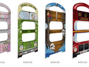 Miniaturka 13 - Piętrowe łóżko wzory FIROME