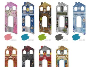 Miniaturka 13 - Piętrowe łóżko domek nadruk wzory FIROME