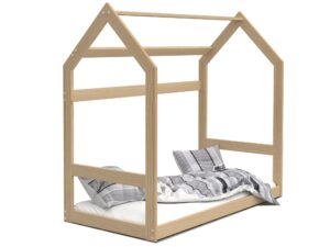 Miniaturka 9 - Drewniane łóżko domek sosna RICOS
