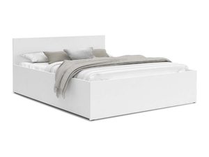 Miniaturka 1 - Nowoczesne łóżko do sypialni białe białe tło PANAMA
