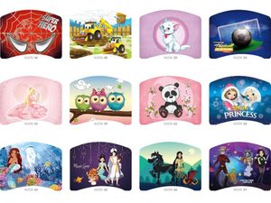 Miniaturka 22 - Łóżko dla dziecka z grafiką i szufladą wzory NORTON