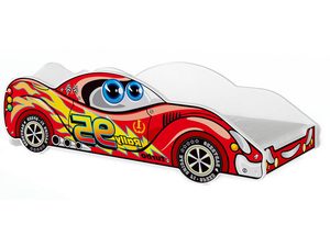Miniaturka 10 - Łóżko auto do pokoju dziecięcego zygzak SPEED 180x90