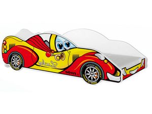 Miniaturka 7 - Łóżko auto do pokoju dziecięcego zygzak SPEED 180x90