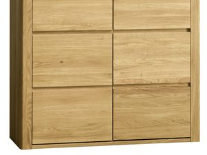 Miniaturka 3 - Dębowa komoda w kolorze naturalnym