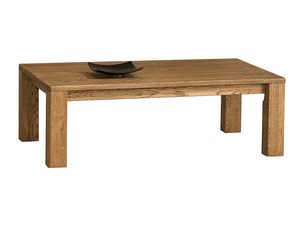 Miniaturka 1 - Niska ława drewniana dębowa