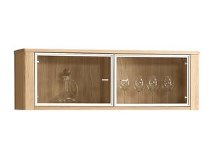 Miniaturka 2 - Wisząca szklana witryna dębowa