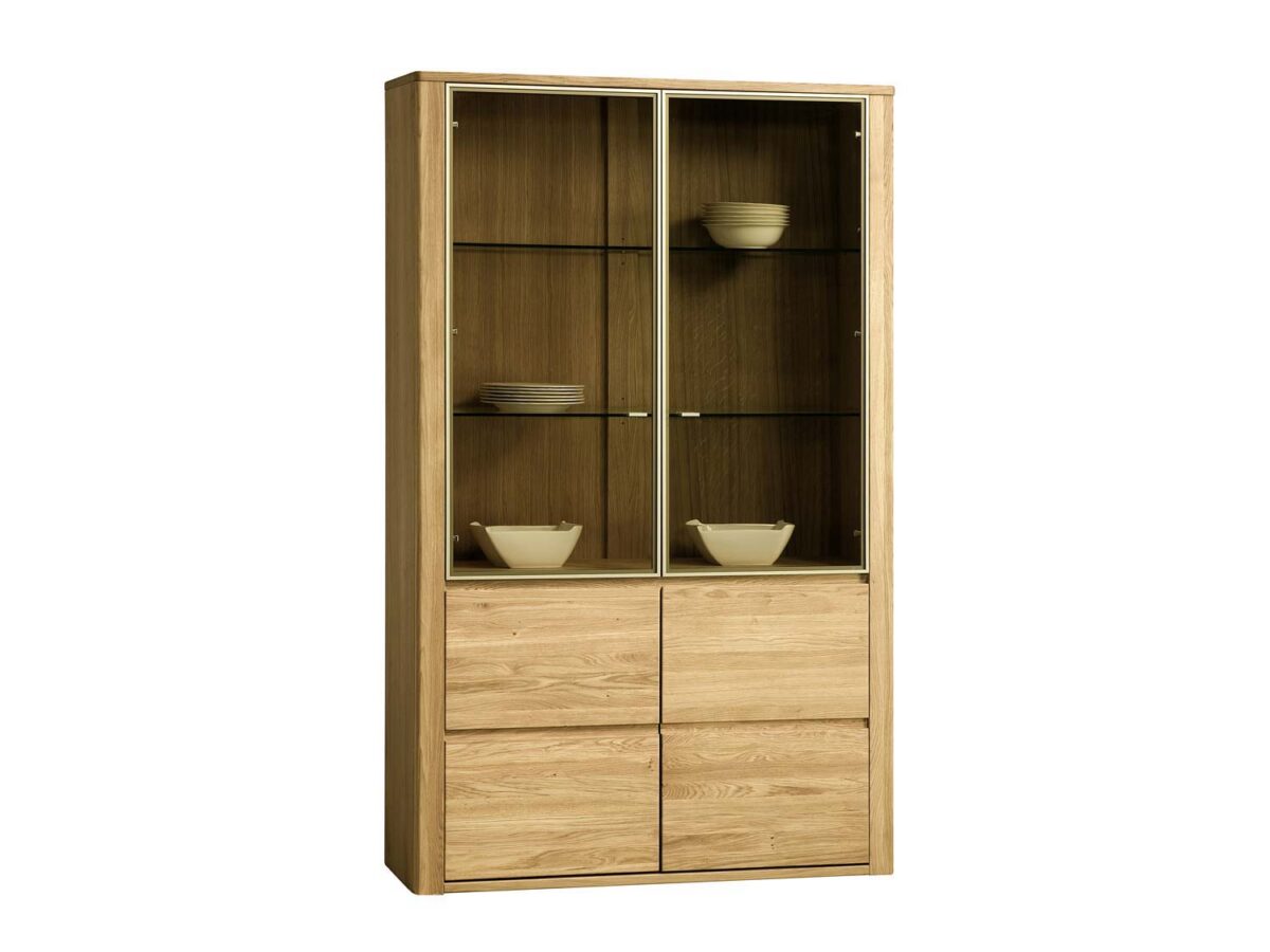 Witryna dębowa w naturalnym kolorze Minos