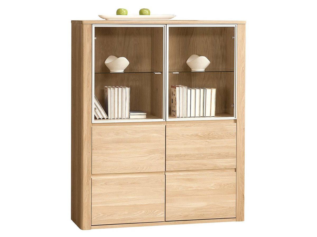 Witryna dębowa na szkło Minos