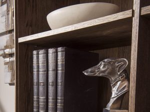 Miniaturka 1 - Regał drewniany na książki zbliżenie SETO