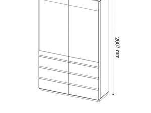 Miniaturka 4 - Witryna drewniana wymiary SETO