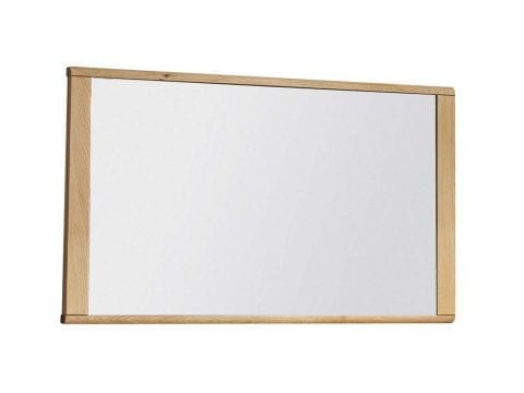 Lustro z drewnianą ramą