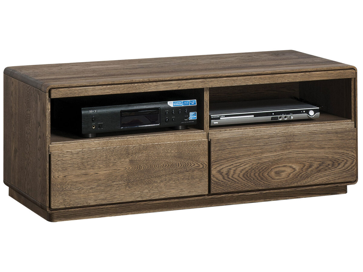 Mocna szafka RTV z drewna Seto