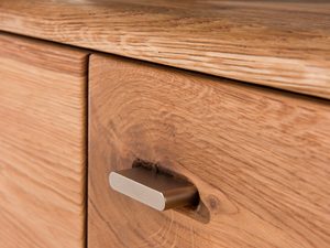 Miniaturka 2 - Szafka RTV dębowa uchwyt Maseri