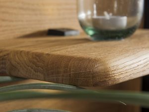 Miniaturka 8 - Drewniana półka wisząca zbliżenie MASERI