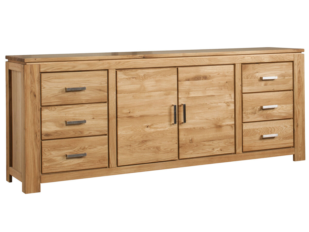 Duża dębowa komoda Akita