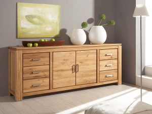 Miniaturka 2 - Duża dębowa komoda