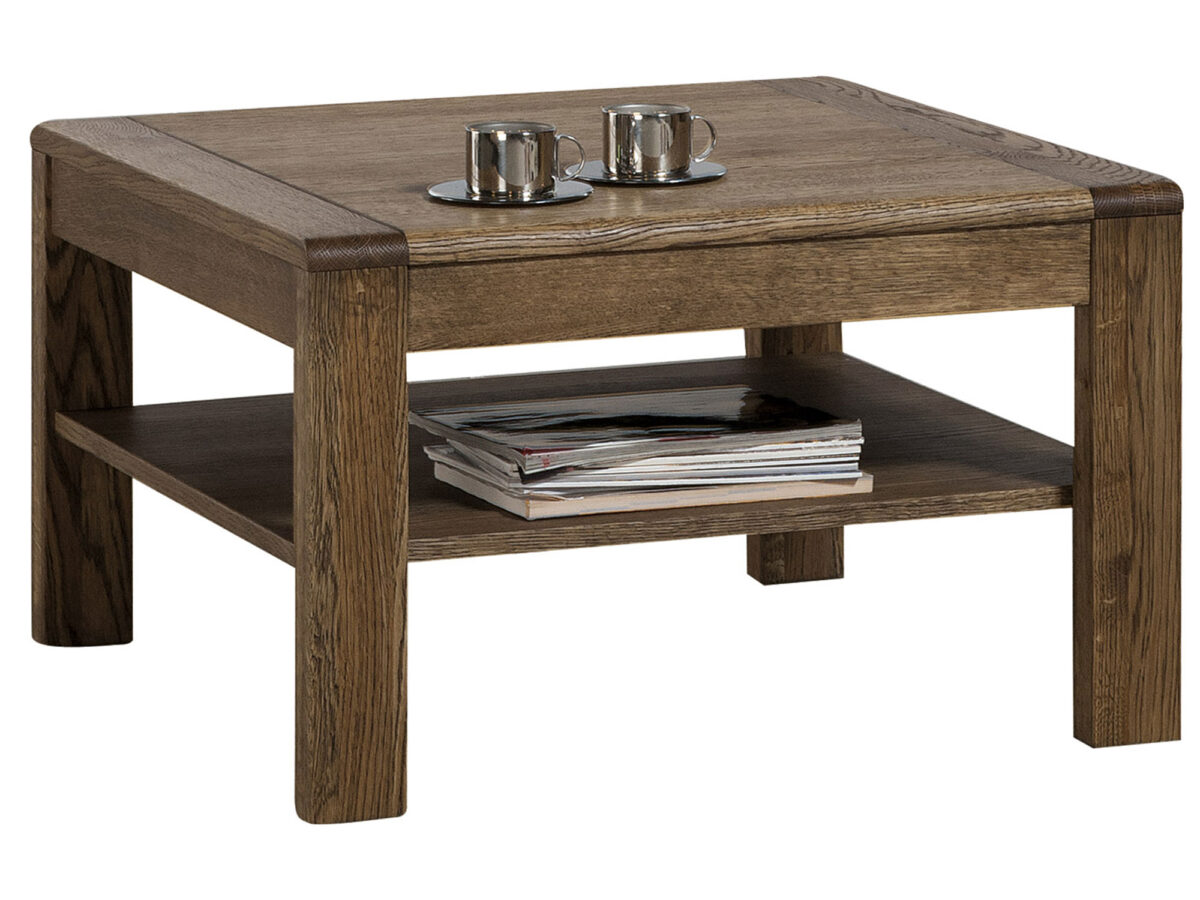 Elegancki stolik kawowy z drewna Seto