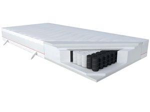 Miniaturka 2 - Przekrój materaca kieszeniowego z pianką – komfort snu i wsparcie kręgosłupa