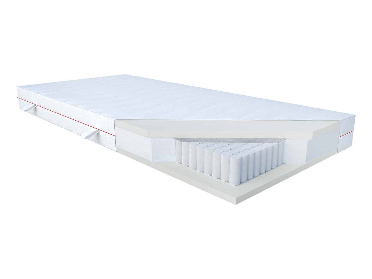 Materac kieszeniowy z lateksem HAWAII