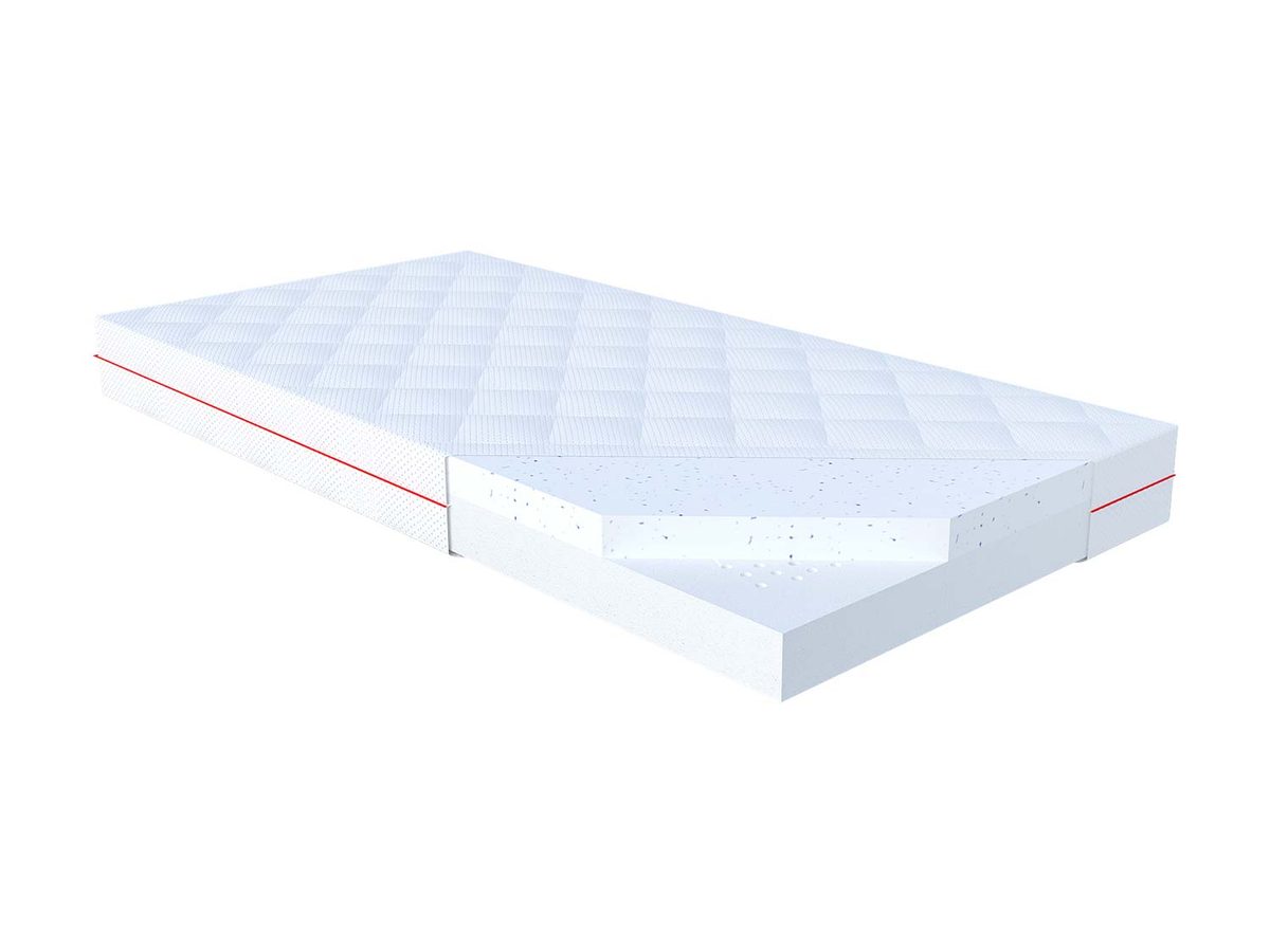 Materac lateksowo piankowy 120×60 KASAI