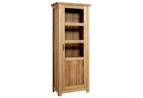 Gablota Szklana z Drewna Dębowego Prawa Isumi