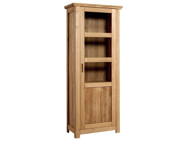 Gablota Szklana z Drewna Dębowego Prawa Isumi