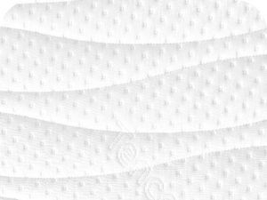 Miniaturka 1 - Pikowany materac z białym pokryciem – wysoka elastyczność i komfort