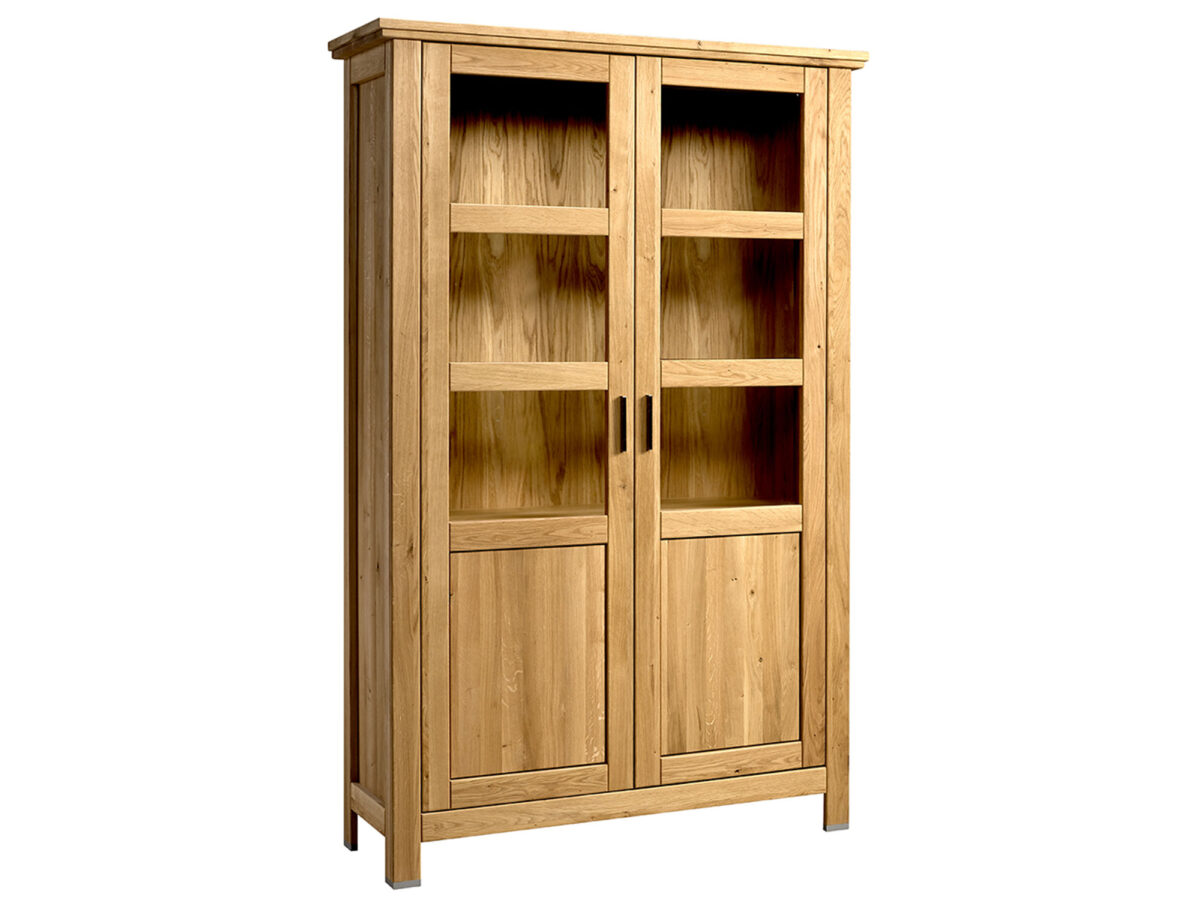 Witryna przeszklona dębowa Isumi