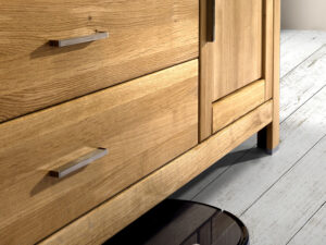 Miniaturka 7 - Kredens Regał Duży Dębowy Isumi