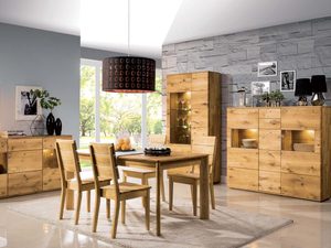 Miniaturka 1 - Zestaw mebli drewnianych do salonu MASERI